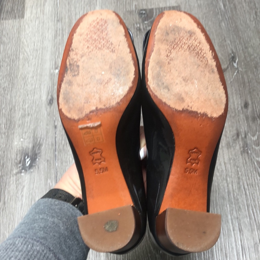 TORY BURCH T-Ring 50 Pumps Soft Patent Calf Leather - Picture 5 of 11